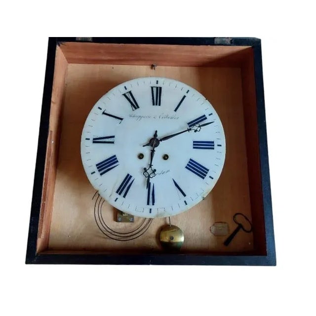 Enormus Black Forest Wall Clock For Sale - Image 5 of 8