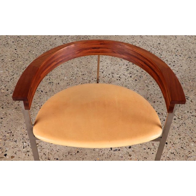 Brown 1970s Poul Kjaerholm Pk11 Side Chairs - a Pair For Sale - Image 8 of 10