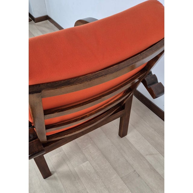 Art Deco Reclining Armchair, Vienna, 1920s For Sale - Image 9 of 18