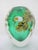 Chris Heilman Multi-Layered Glass Green Plum Blossom Paperweight Vase Sculpture For Sale - Image 4 of 11