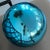 Large Blue Mercury Glass Garden Gazing Sphere or Witch's Ball For Sale In New York - Image 6 of 12