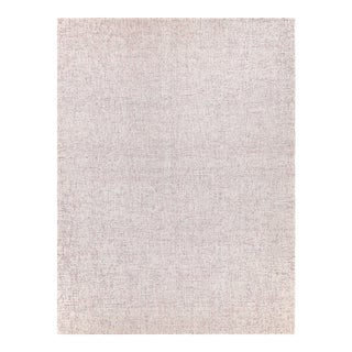 Exquisite Rugs Caprice Tufted New Zealand Wool & Cotton Pink/Ivory Rug-6'X9' For Sale