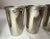 5 Vintage Landers Frary & Clark Universal Silver Plated Travel Nesting Camp Cups For Sale - Image 10 of 12