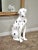 Postmodern Vintage Italian Life-Size Dalmatian Sculpture – Handcrafted Ceramic Statement Piece For Sale - Image 3 of 7