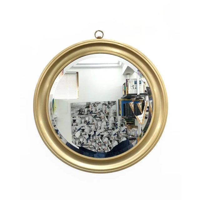 Mid-Century Italian Golden Aluminum Mirror by Sergio Mazza for Artemide, 1960s For Sale - Image 6 of 18