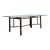 Vintage McGuire Rattan and Glass Dining Table For Sale