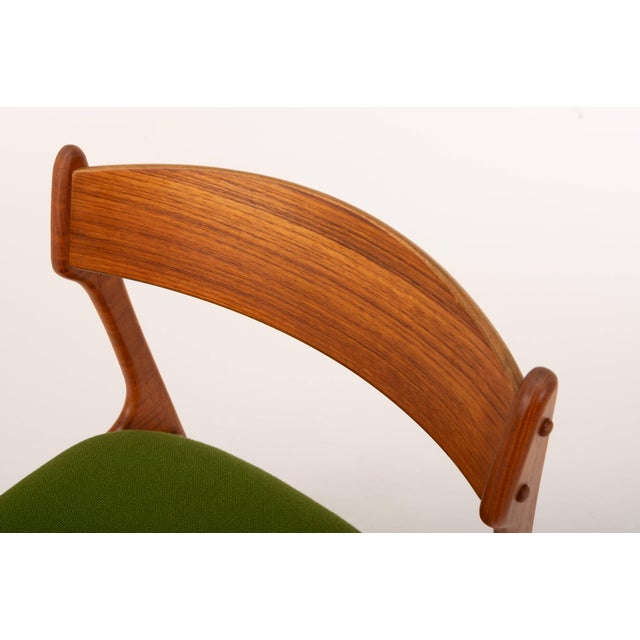 Vintage Dining Chairs by Erik Buch for O.D. Møbler, 1960s, Set of 4 For Sale - Image 9 of 16
