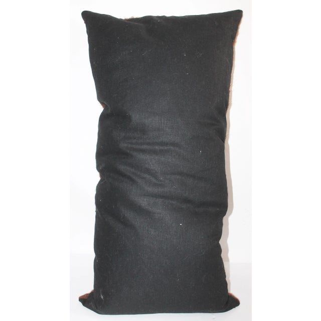 Llama Wool & Linen Pillow For Sale - Image 4 of 4