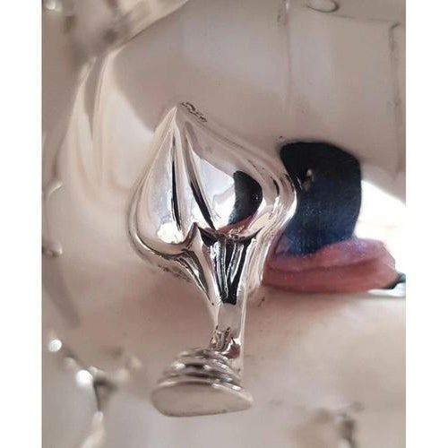 Arts and Crafts Sterling Silver Coffee Service from James Deakin & Sons, 1927, Set of 3 For Sale - Image 18 of 18