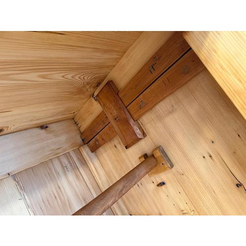 Antique Empire Column Cabinet in Walnut For Sale - Image 18 of 18