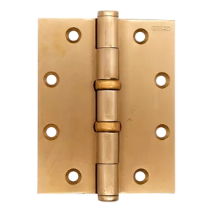 Vintage Stanley Ball Bearing 5 X 4 Brass Butt Door Hinges
