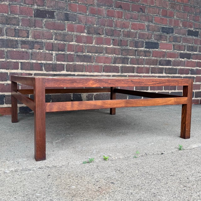 Tue Poulson Square Tile Top Coffee Table For Sale - Image 11 of 12