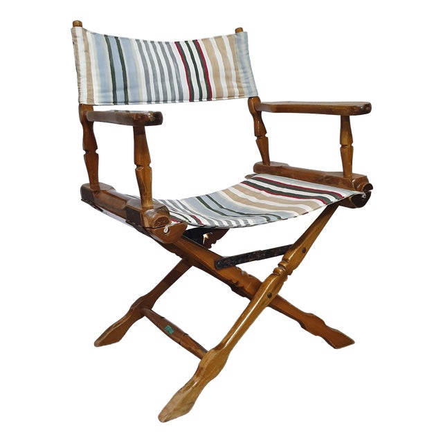 Foldable Deck Chair by W.H. Den Ouden for Vetus Rotterdam For Sale