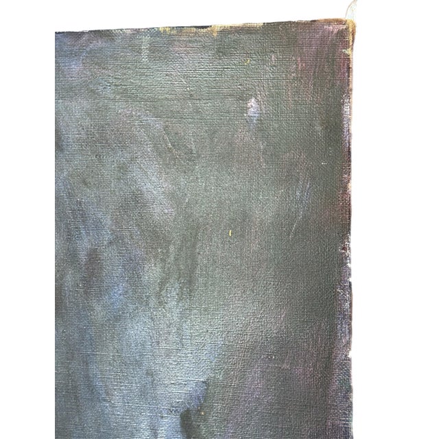 1980s Portrait of a Seated Man For Sale - Image 10 of 12