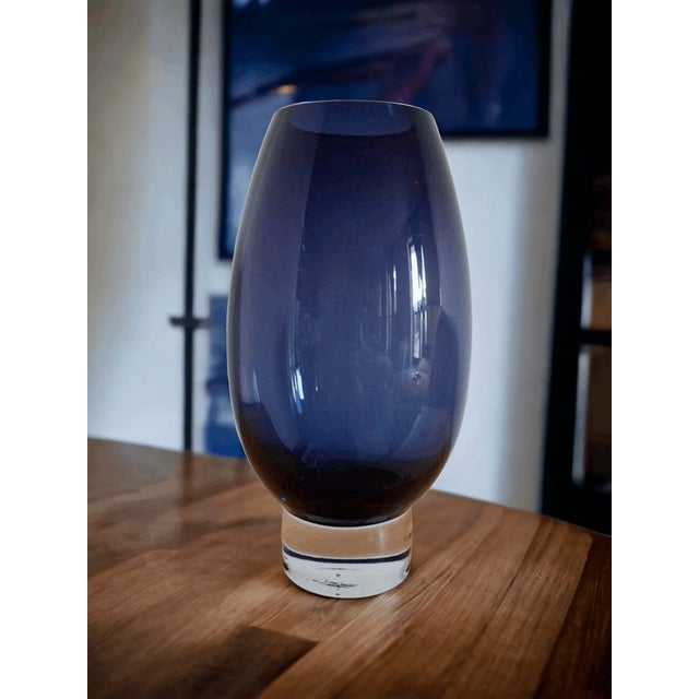 Submerged Murano Vase by Flavio Poli for Seguso For Sale - Image 3 of 4