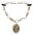 Antique Victorian Aesthetic Sterling Silver Chased Locket & Chain, 1880 For Sale