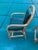 1990s 1990s Pair Mid-Century Modern Shelby Williams Green Leather Bentwood Acacia Chairs For Sale - Image 5 of 10
