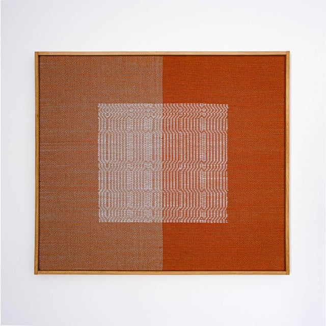 Textile Flag No. 31 Handwoven Tapestry by Susanna Costantini For Sale - Image 7 of 7