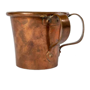 Early 19th Century Double Handle Copper Tavern Mug