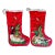 Vintage Mallard and Goose Christmas Stockings-A Pair For Sale