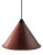 Namibia Leather Cone Small Lamp by Cuero Design For Sale