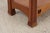 Stickley Highlands Mission Cherry 2 Drawer Sofa Table For Sale - Image 10 of 18