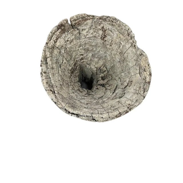 Mid 20th Century Mid 20th Century Antique Wooden Ukhali For Sale - Image 5 of 5