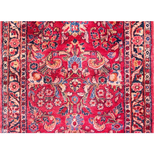 Early 20th Century Persian Sarouk Runner For Sale - Image 10 of 16