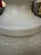 19th C French Textured Milk Glass Post Street Lamps/ Lanterns Restored a Pair For Sale - Image 9 of 11