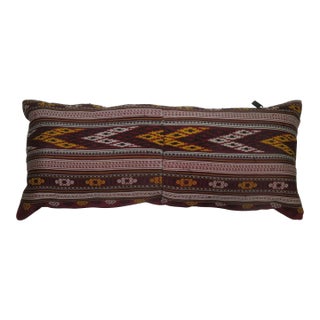 Zabihi Collection Turkish Texile Bolster Rug Pillow For Sale