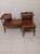 Vintage Step End Table 2 Tier Mid Century Modern Retro Brown Set of 2 For Sale - Image 4 of 8