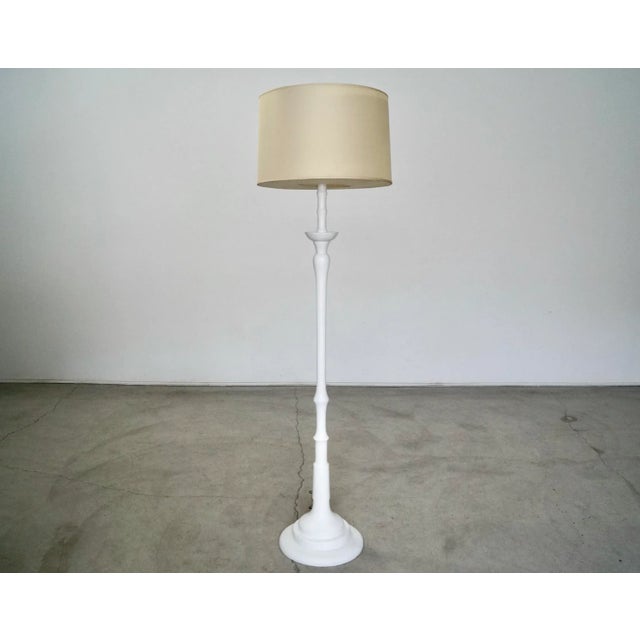 Vintage Hollywood Regency Cottagecore Floor Lamp For Sale - Image 13 of 13