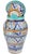 Early 20th Century Handmade Colorful Moroccan Ceramic-Art Lidded Vase For Sale In New York - Image 6 of 12