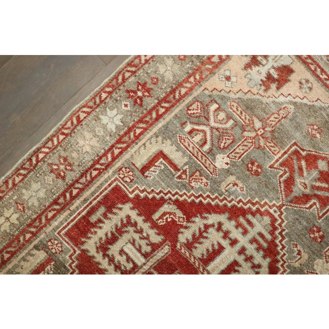 Antique Malayer Small Rug rug no.j3908 For Sale In New York - Image 6 of 7