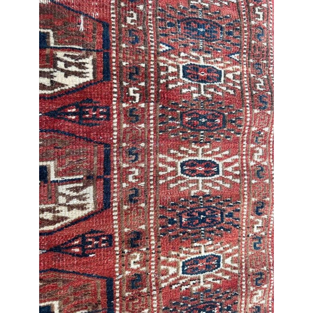 Turkmen Bokhara Rug, 1890s For Sale - Image 16 of 18
