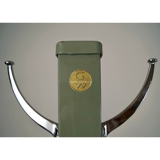 1940’s Industrial Mid-Century Globe Wernicke Coat Rack For Sale - Image 12 of 12