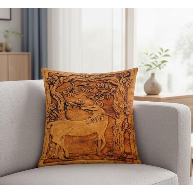 Exquisite Luxury Arts & Crafts Sofa Cushions / Pillows Cover Only For Sale - Image 4 of 5