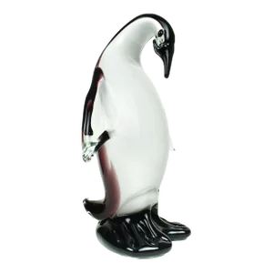 Mid 20th Century Tall Large Italian Murano Penguin Art Glass