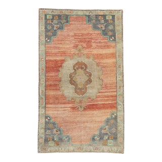 Turkish Vintage Rug 3'5" x 5'9" #17419 For Sale
