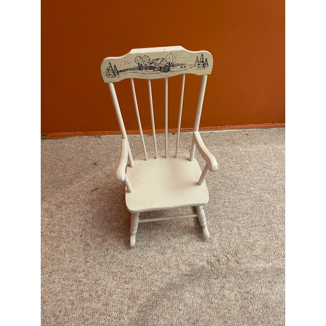 Kids Rocking Chair Good condition for the age. Sturdily made. Please see all photos. From the late 1970s, this charming...