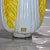 Ceramic Cabbage Decoration, Yellow & White Hand-Painted Leaf Texture (Symbol of Prosperity) For Sale - Image 9 of 9