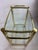 DIA - Design Institute America Mid-Century Design Institute of America Brass and Glass Bar Trolley For Sale - Image 4 of 11