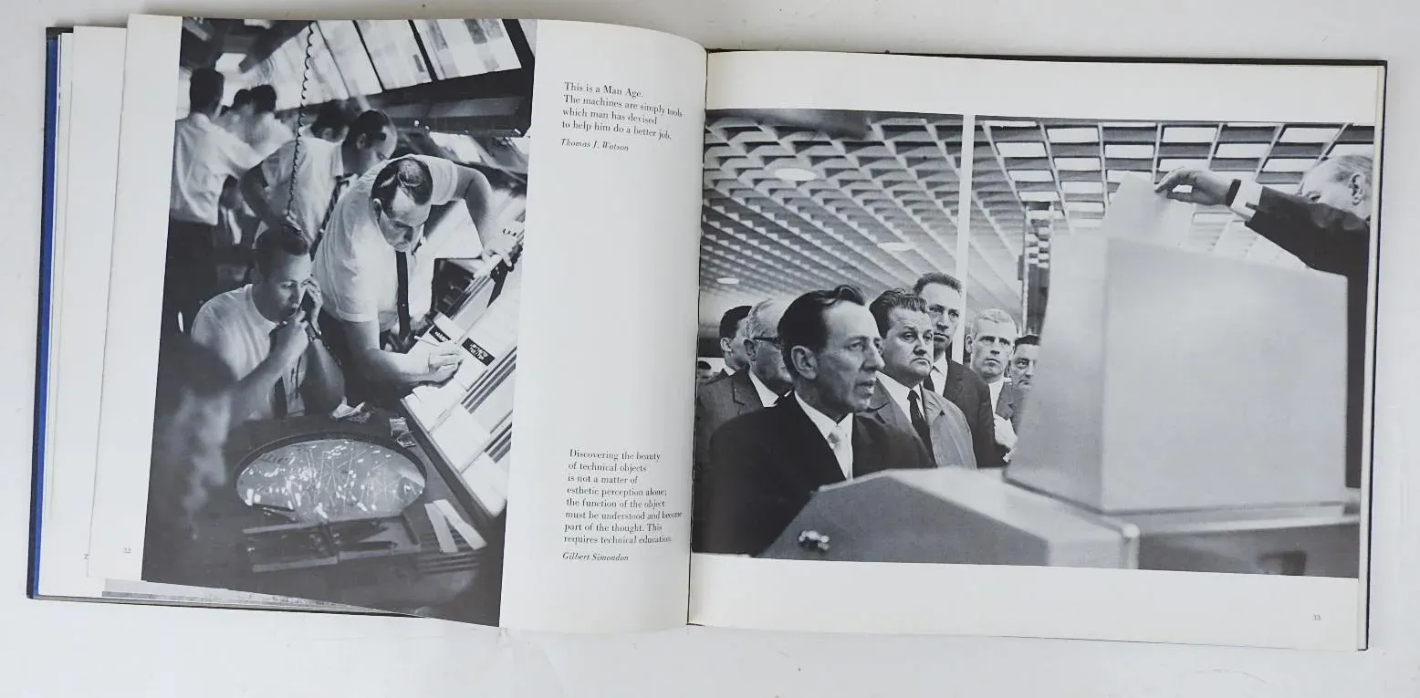 Man and Machine by Henri Cartier-Bresson Book | Chairish