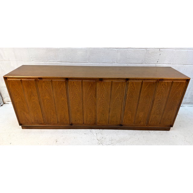 Mid-Century Modern Mid-Century Modern Walnut Credenza For Sale - Image 3 of 16
