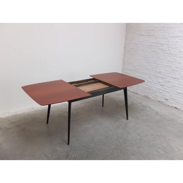 Extendable Dining Table by Alfred Hendrickx for Belform, 1950s For Sale - Image 11 of 18