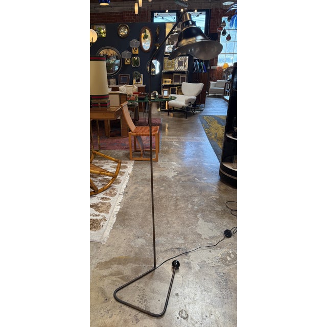Sculptural Floor Lamp With Curved Base, 1950s For Sale In Los Angeles - Image 6 of 7