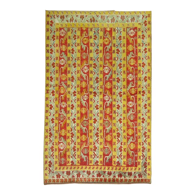 Antique Turkish Melas Rug - 3'10" x 6' For Sale