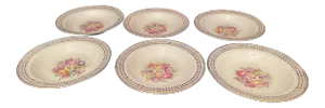 Mid 20th Century 22 Karat Gold Serving Bowls- Set of 6