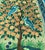 Vintage Boho Silk Wall Hanging, 1980s For Sale - Image 4 of 5