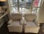 2020s 2 Custom Matching Swivel Charles Stewart Arm Chairs For Sale - Image 5 of 9
